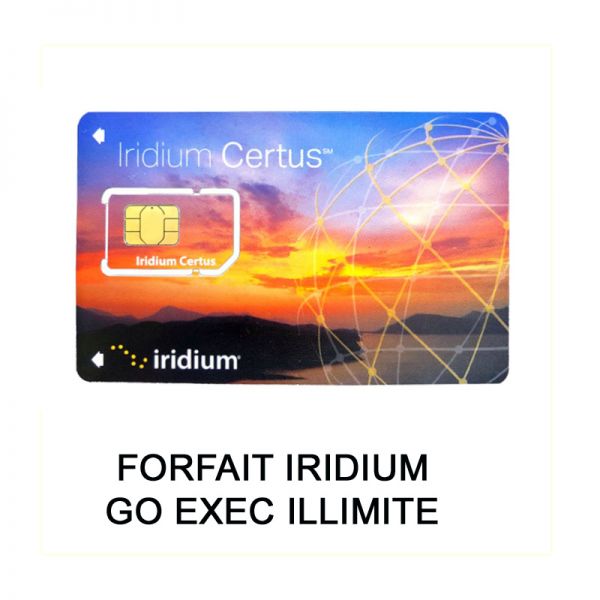 Forfait Iridium Go! Exec Illimité